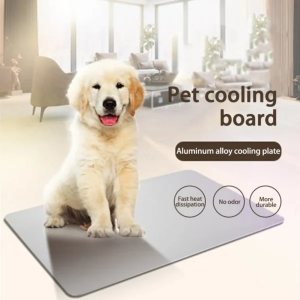 Summer Pet Cooling Mat Heat Dissipation Dog Cat Mat Pad Pet Cage Ornament For Rabbit Hamster Chinchillas Guinea Pig Small Pets